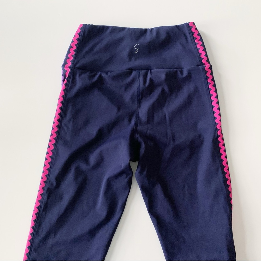 SSYS Ric Rac Inset Compression Leggings - Picture 5 of 8